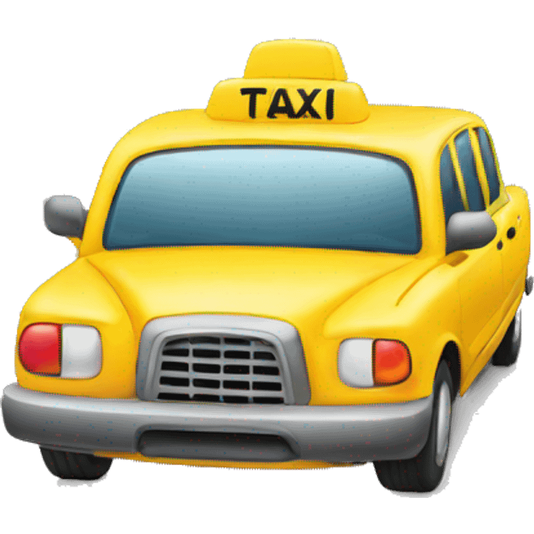 taxi emoji