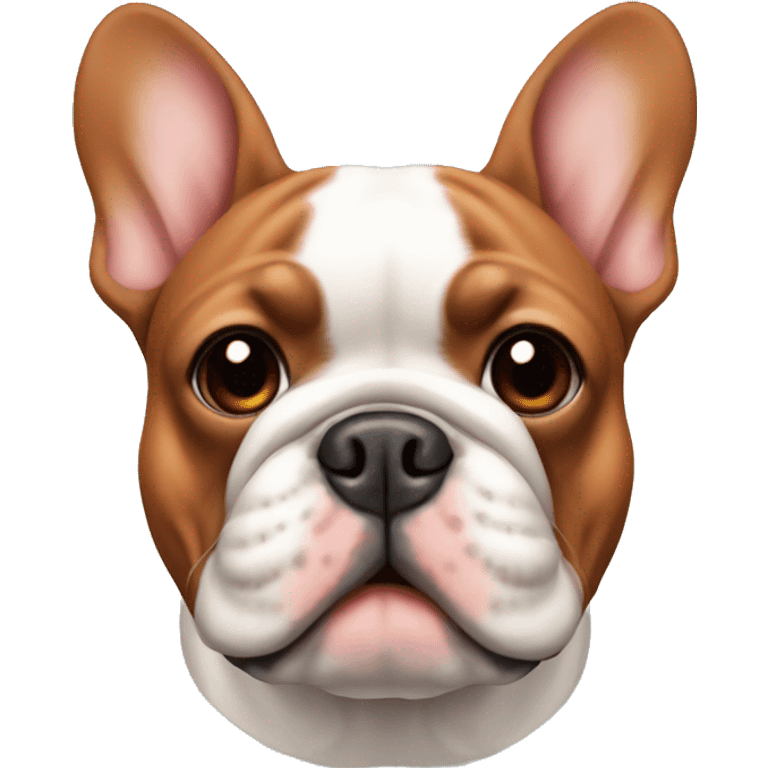 red french bulldog emoji