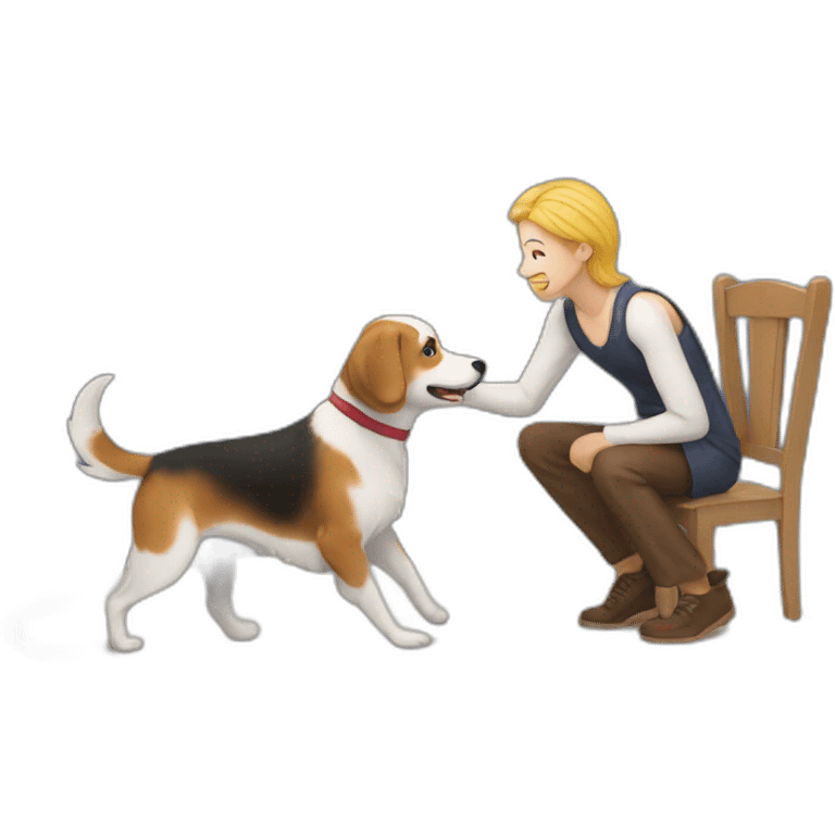 play with dog emoji