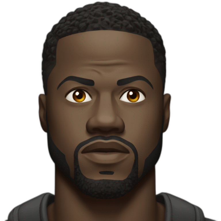 kevin hart serious real emoji