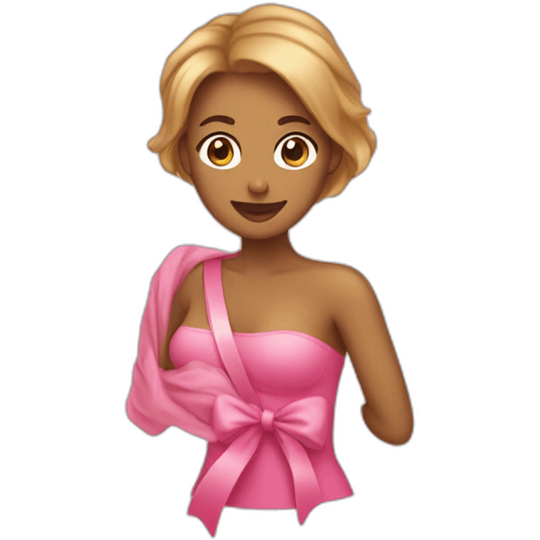 breast cancer awareness emoji