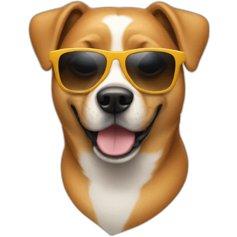 dog= sunglasses emoji