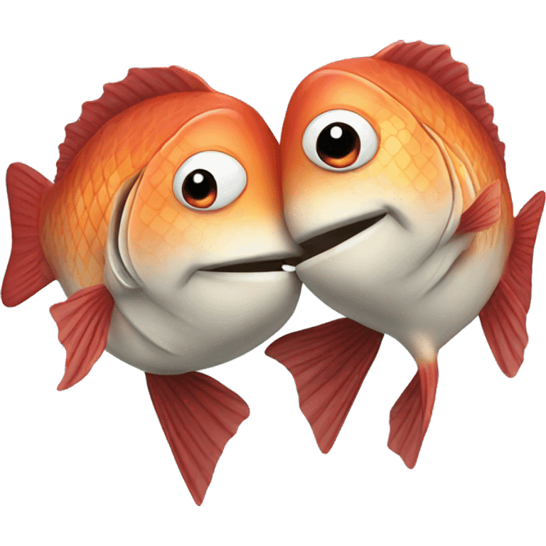 fish kissing  emoji