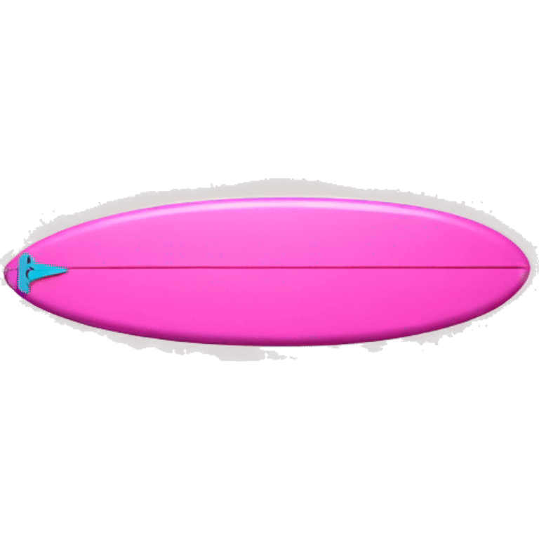 Pink surfboard  emoji