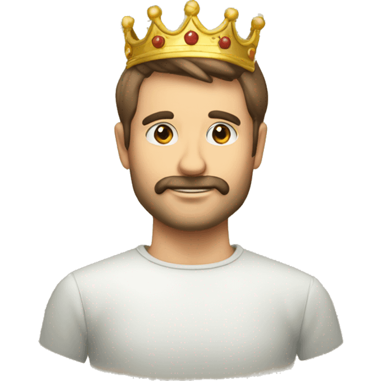 vecchio uomo con corona d'alloro emoji