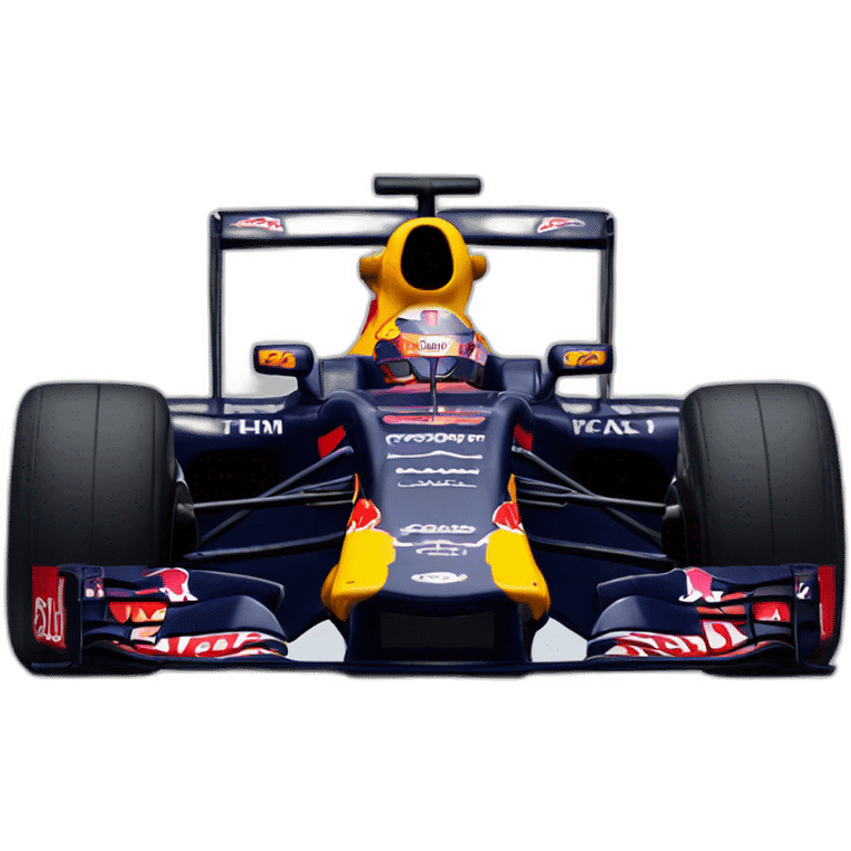 formula 1 red bull car singing emoji