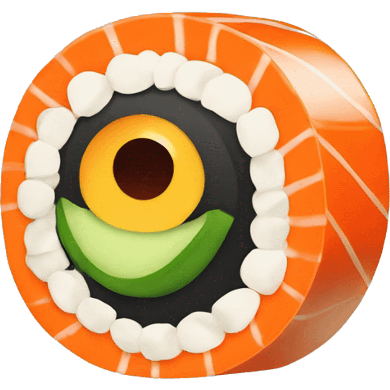 Sushi roll emoji