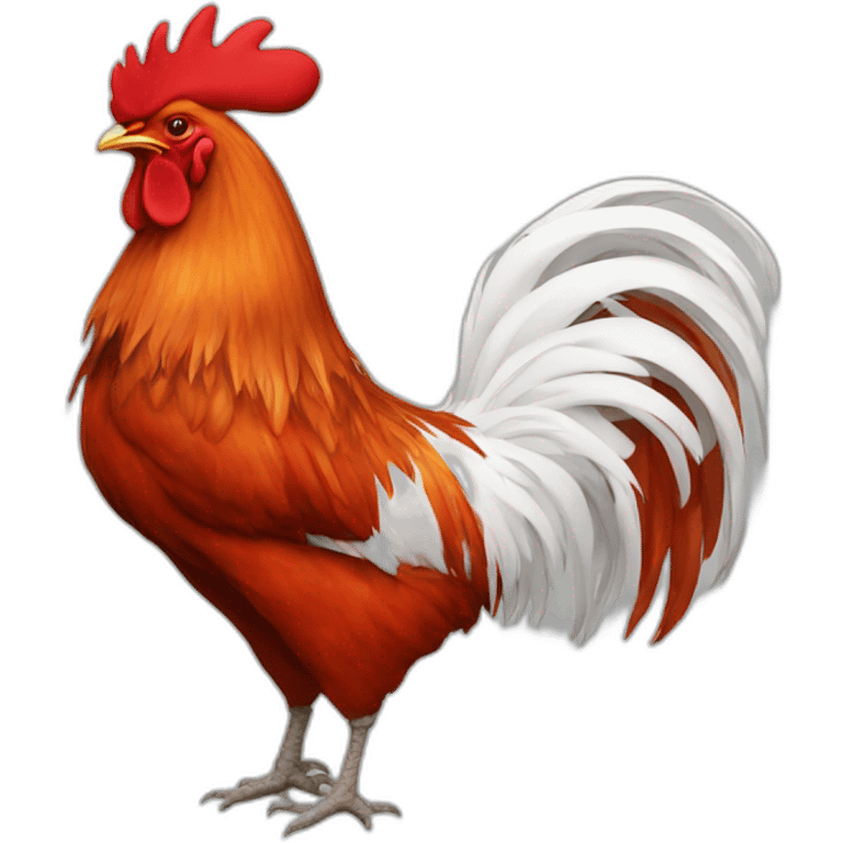 rooster-red emoji