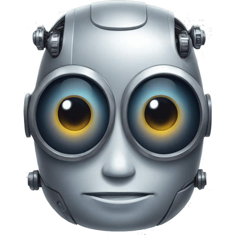 ROBOT WITH LONG EYELASHES emoji