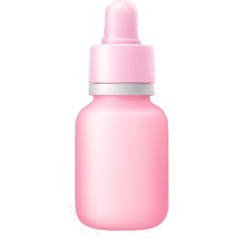 soft pink Serum bottle  emoji