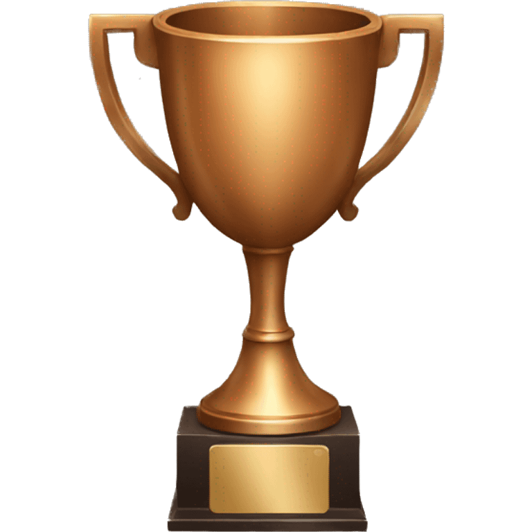 bronze trophy emoji