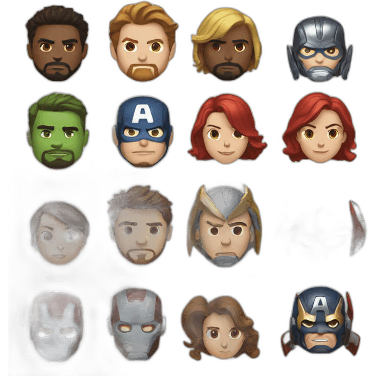 AVENGERS emoji