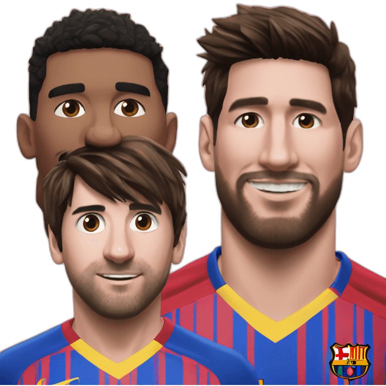 Messi ney.ar and suarez emoji