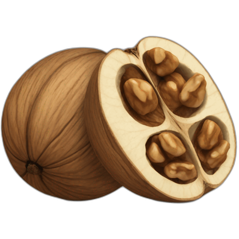 Rarw Walnut emoji