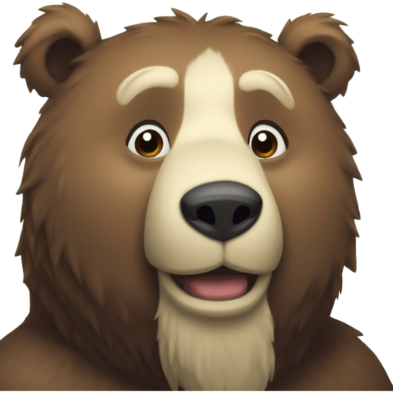 alpha whit bear emoji