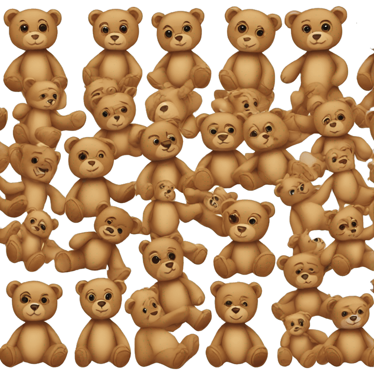 Teddy bears emoji