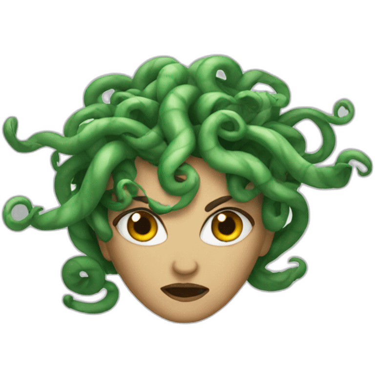 evil medusa emoji