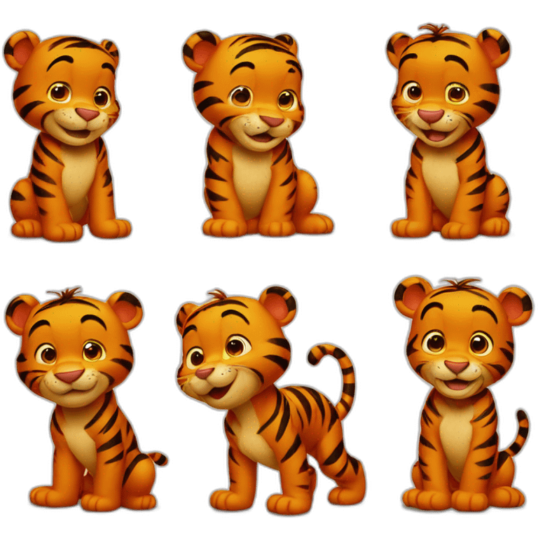 Tigger winnie pooh emoji