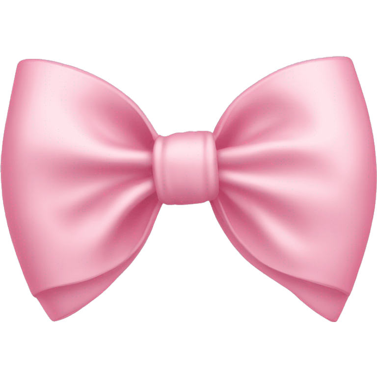 light pink bow on light pink bow emoji