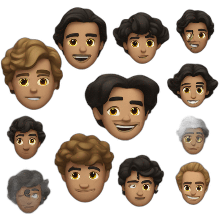 Carlos de vil descendants emoji