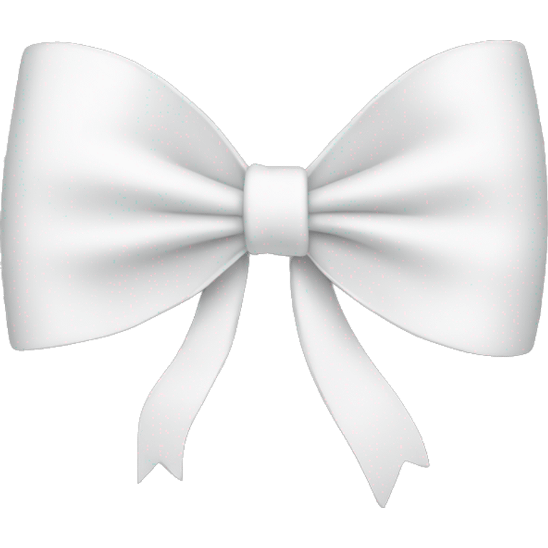 white bow  emoji