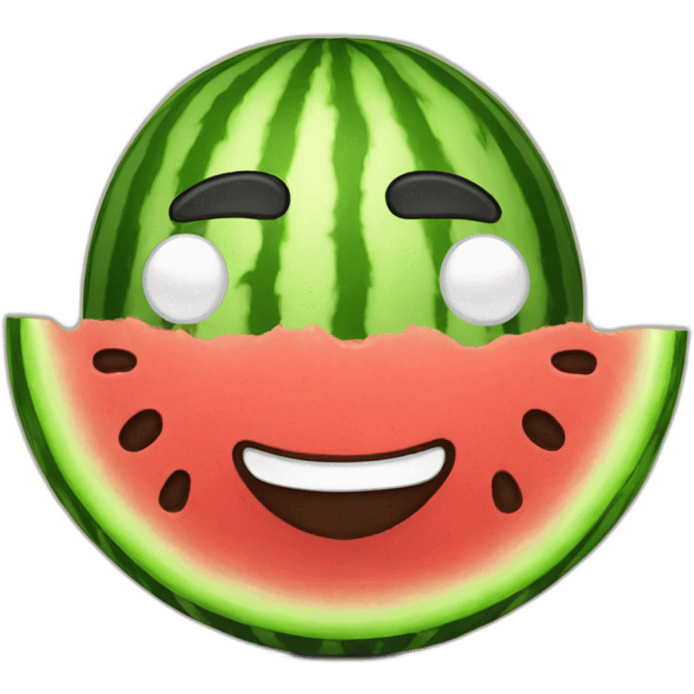 watermelon man emoji