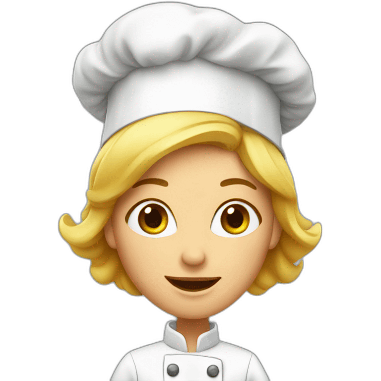 chef lady emoji