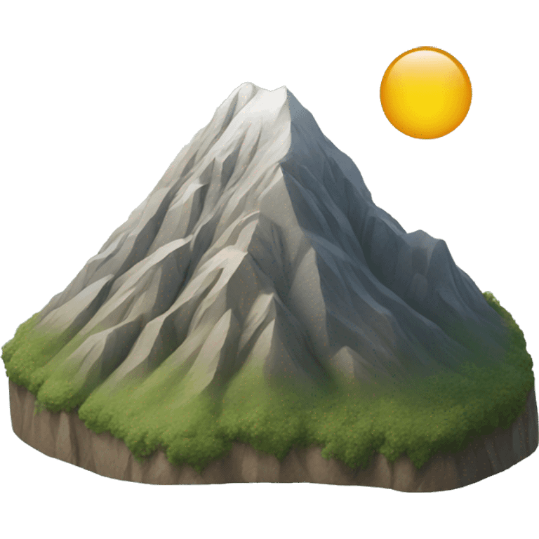 mountain emoji