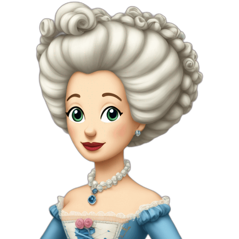 Marie-Antoinette emoji