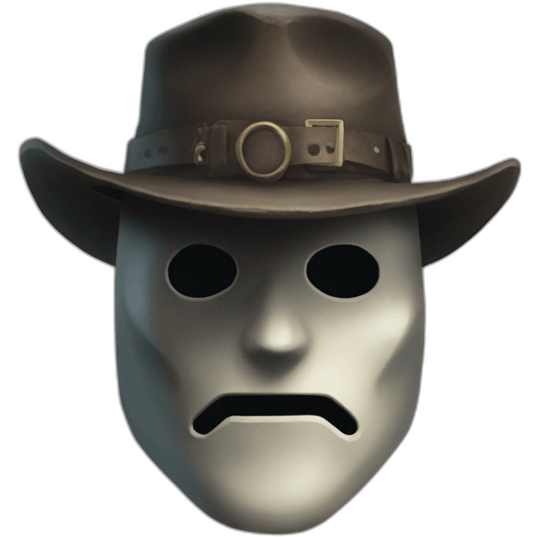 Hunt Showdown legendary half phantom mask face emoji