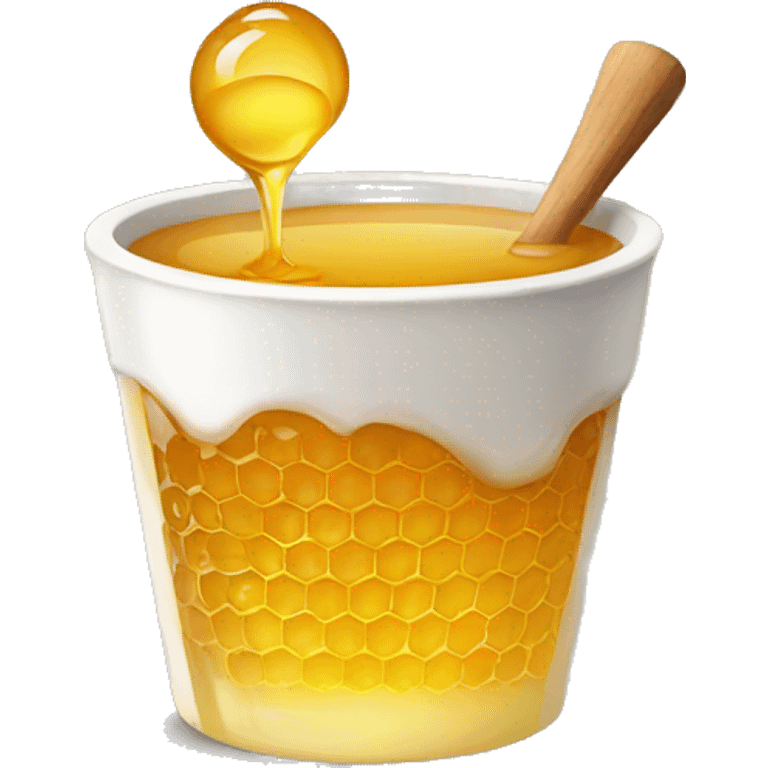 cup of honey emoji