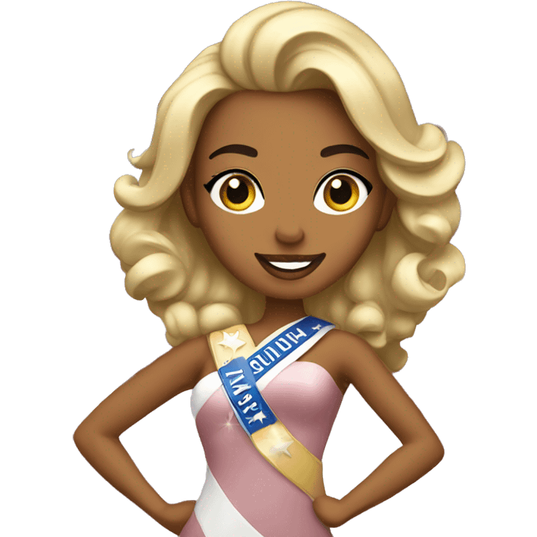 Miss America emoji