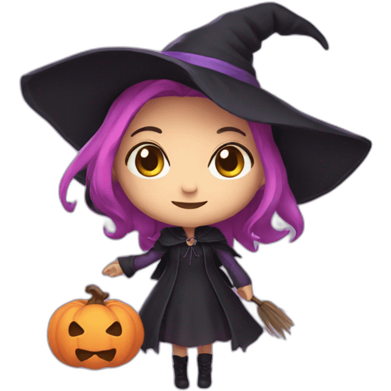 cute-witch emoji