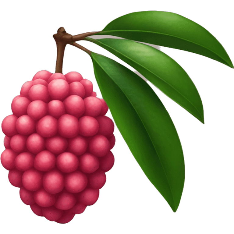 Lychee emoji