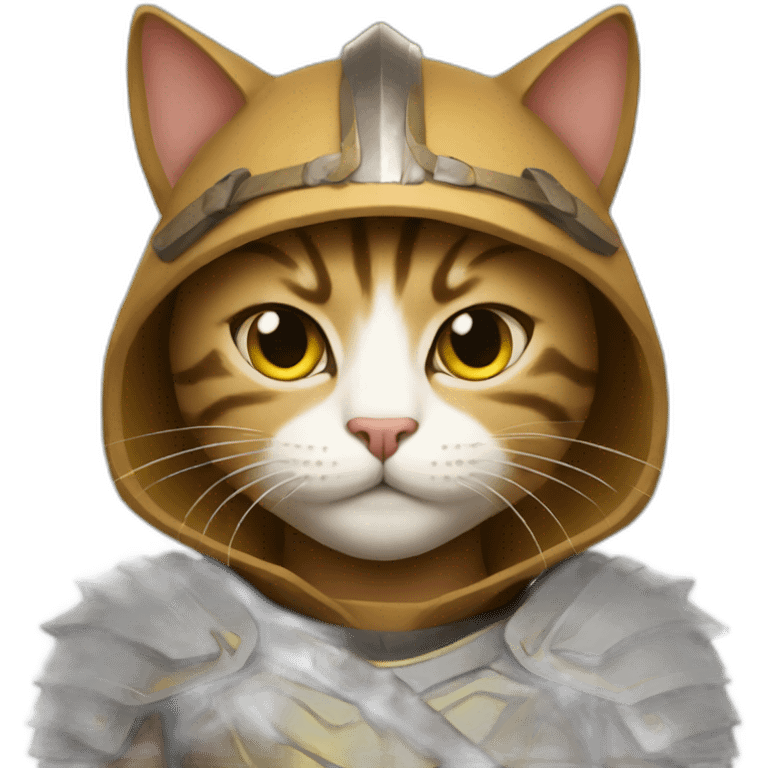 Cat warrior emoji