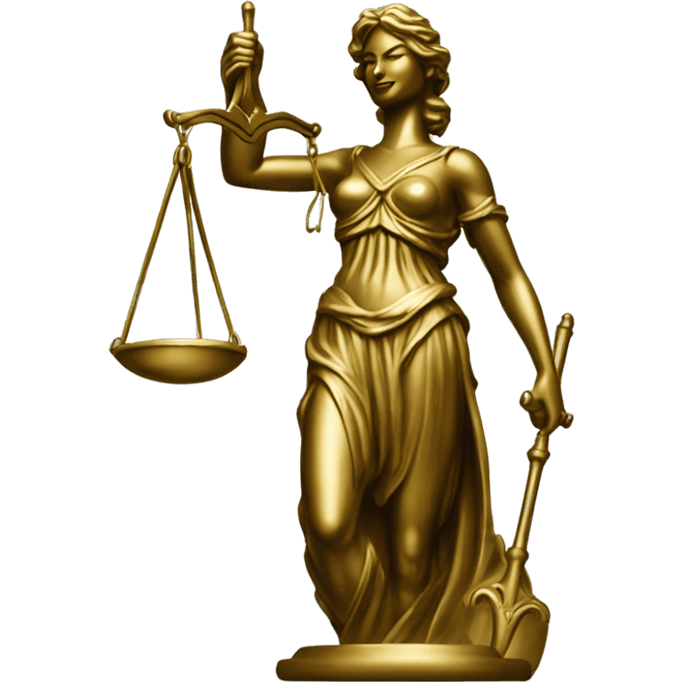 Brass Lady Justice emoji