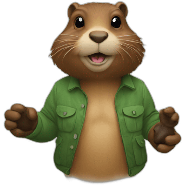 Kappa-beaver emoji