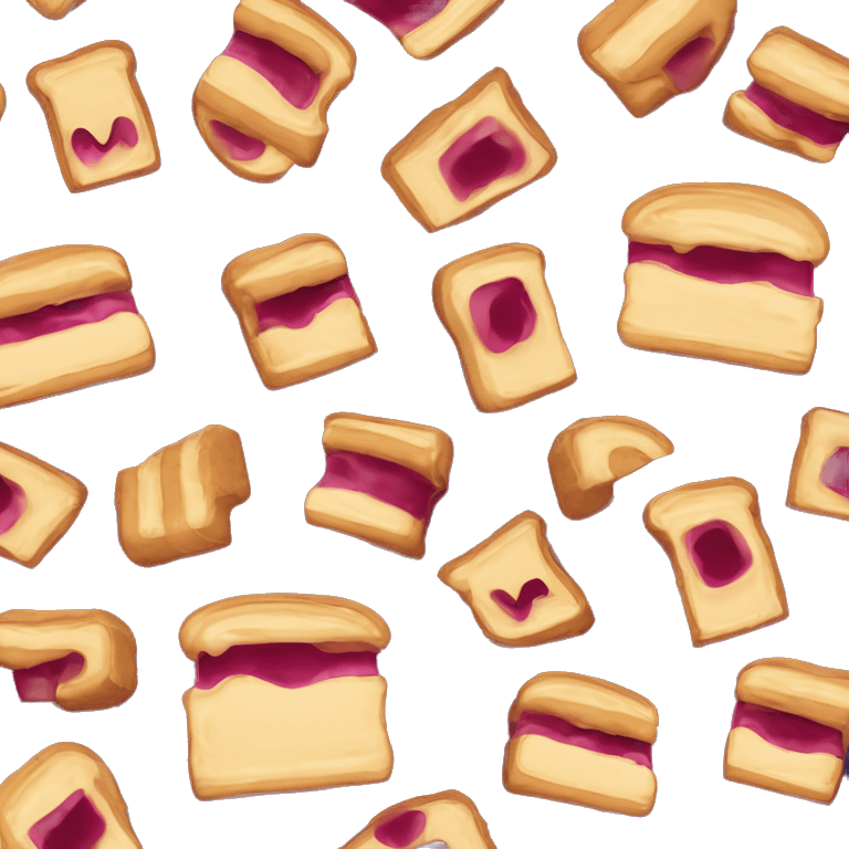 laughing peanut butter jelly sandwi emoji