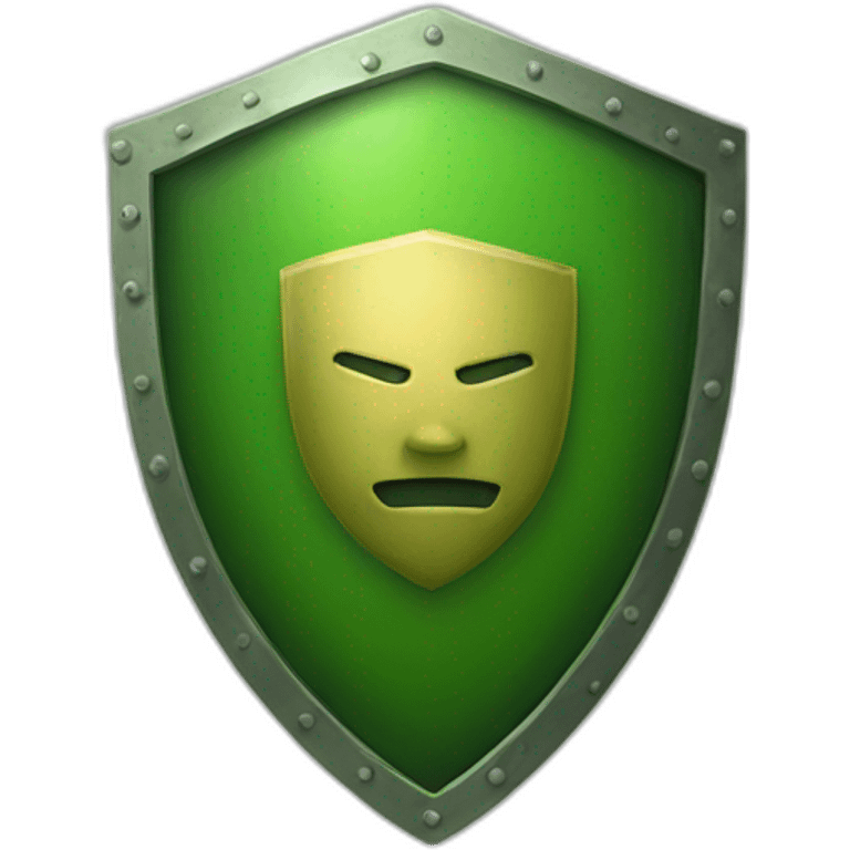 green shield emoji