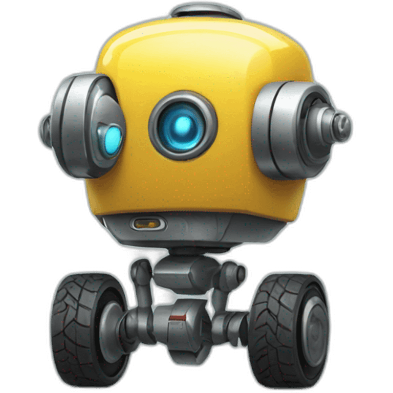 robot on wheels emoji