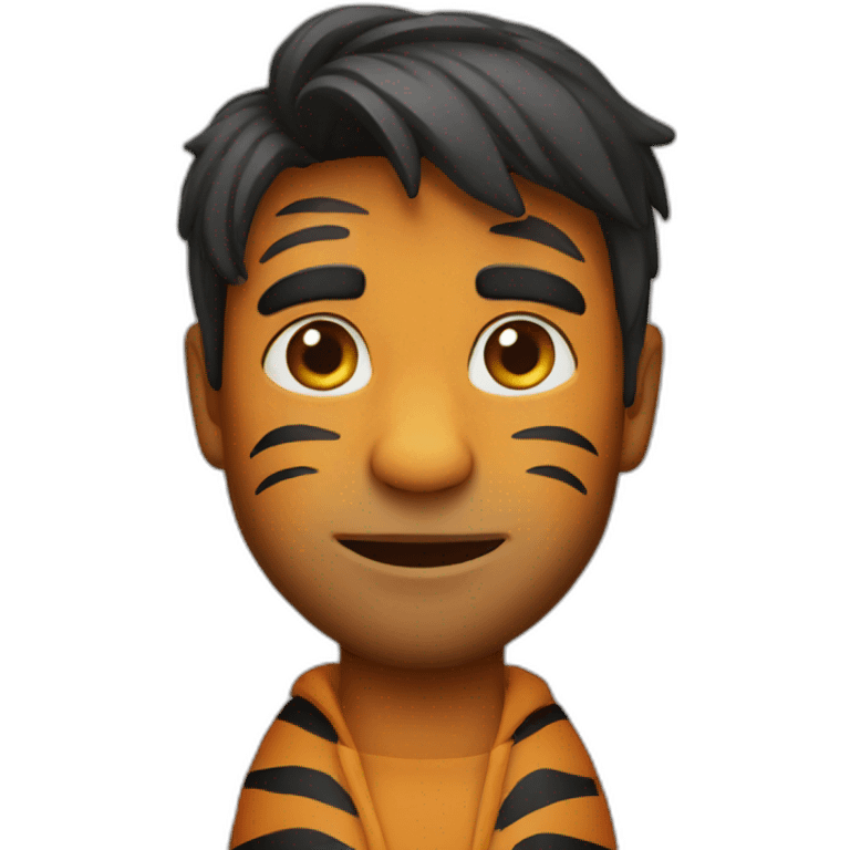 Tiger man emoji