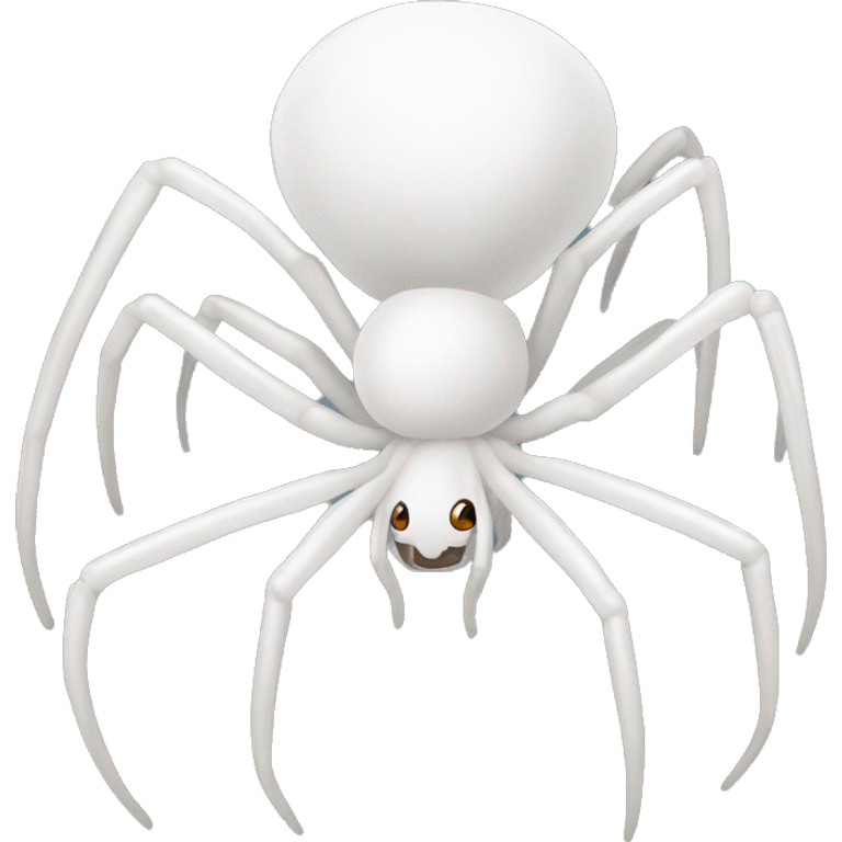 White spider Lilia  emoji