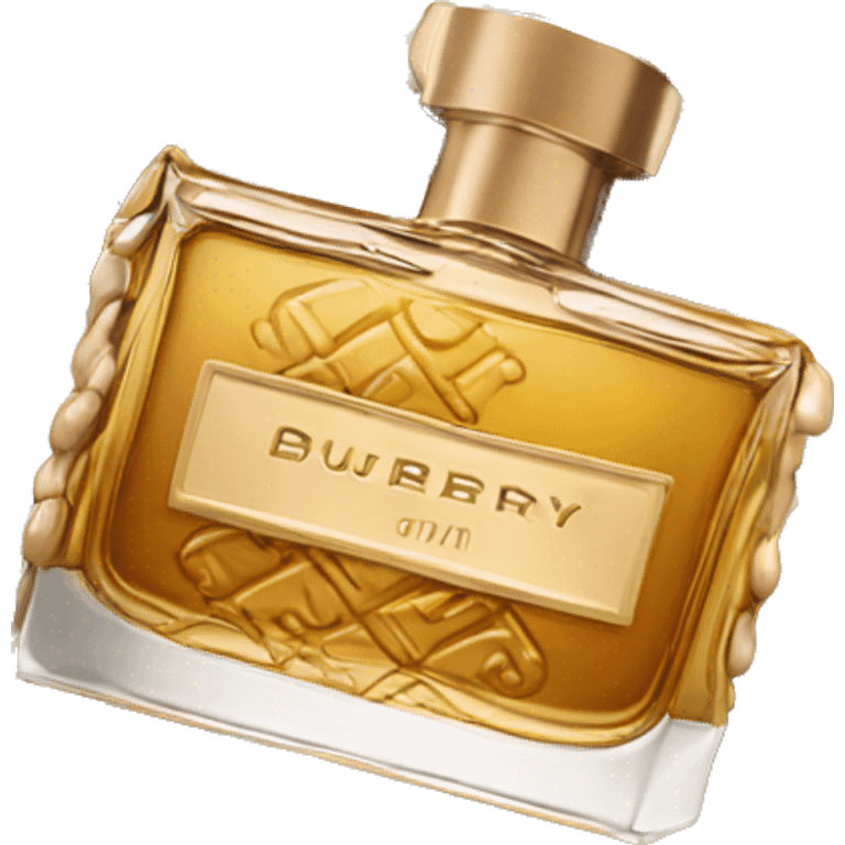 Burberry cologne  emoji