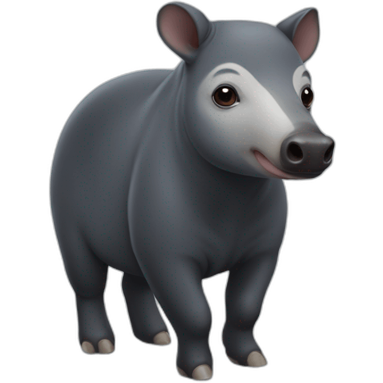 little malayan tapir emoji