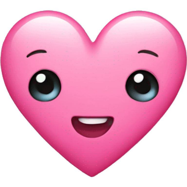 cute pink heart emoji