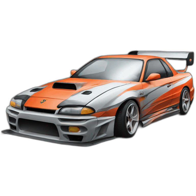 Drift car emoji