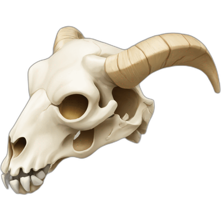 Sheep skull emoji