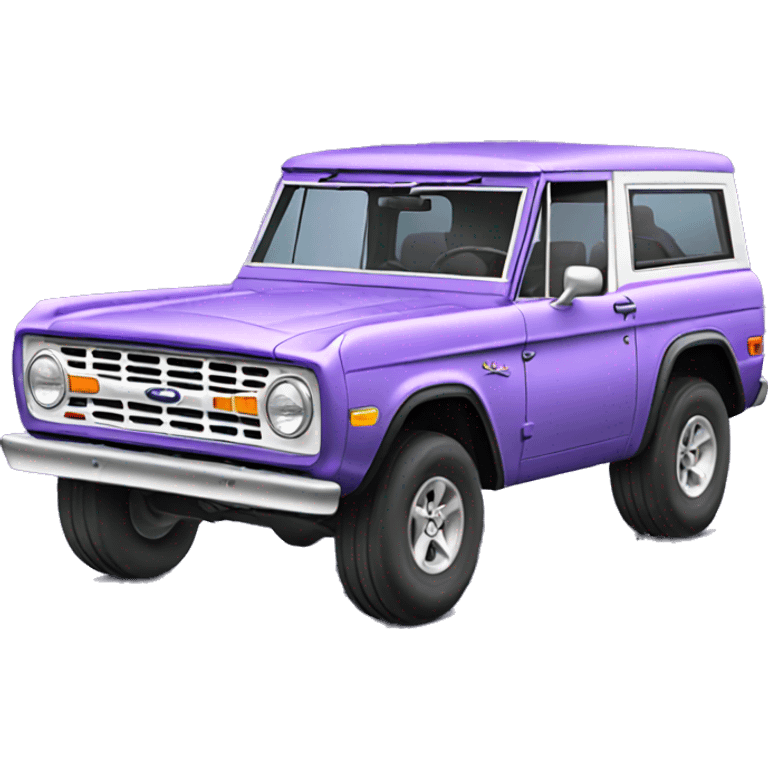 Lavender ford bronco emoji