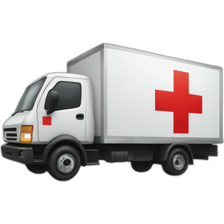 Red cross logistics logo emoji