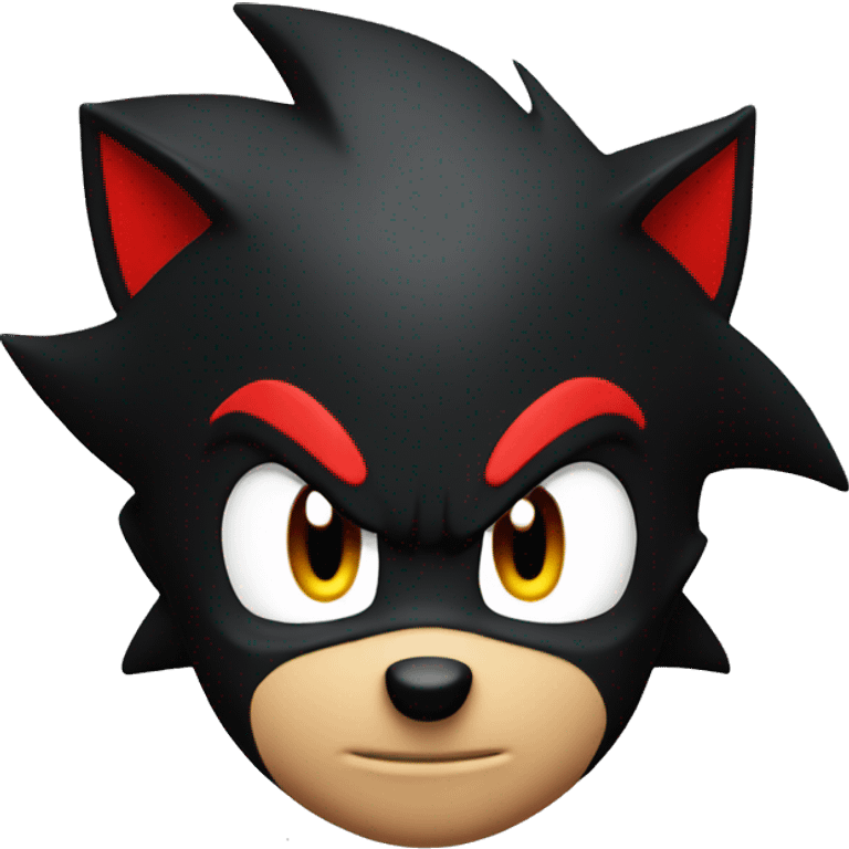 Shadow the Hedgehog emoji